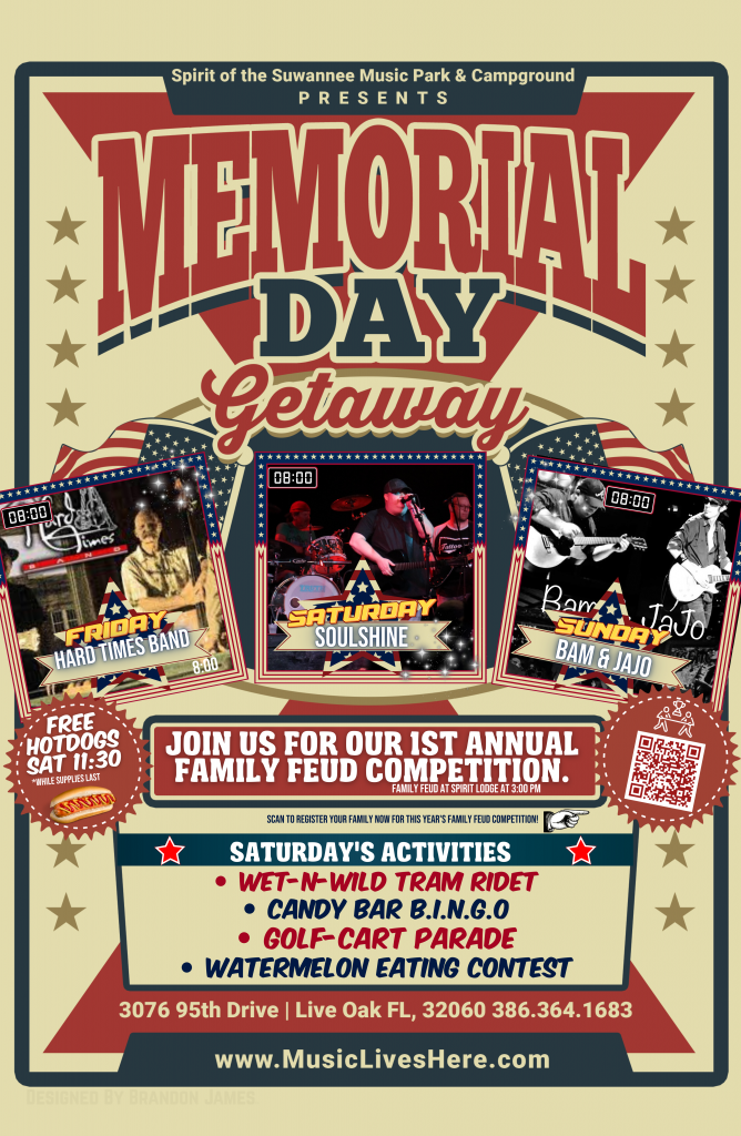 Memorial day flyer