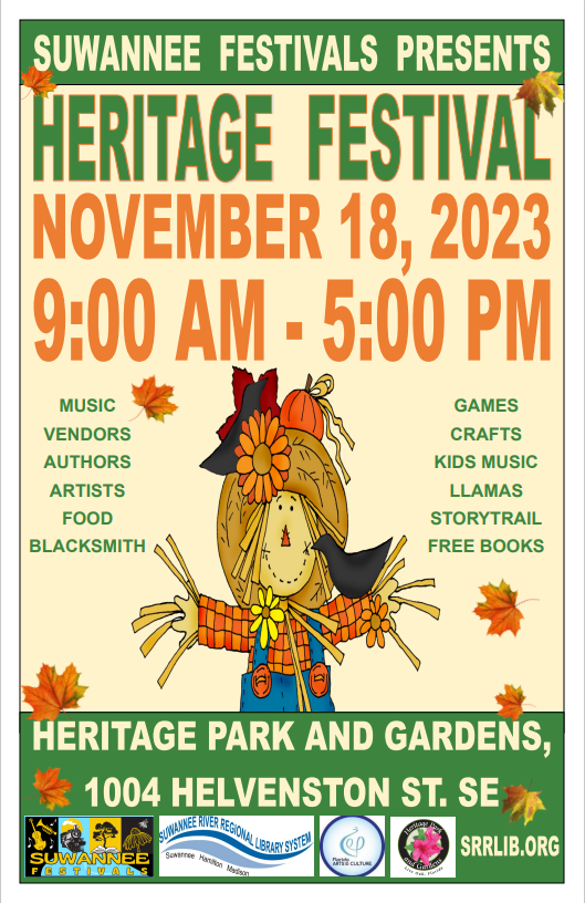 Heritage festival flyer