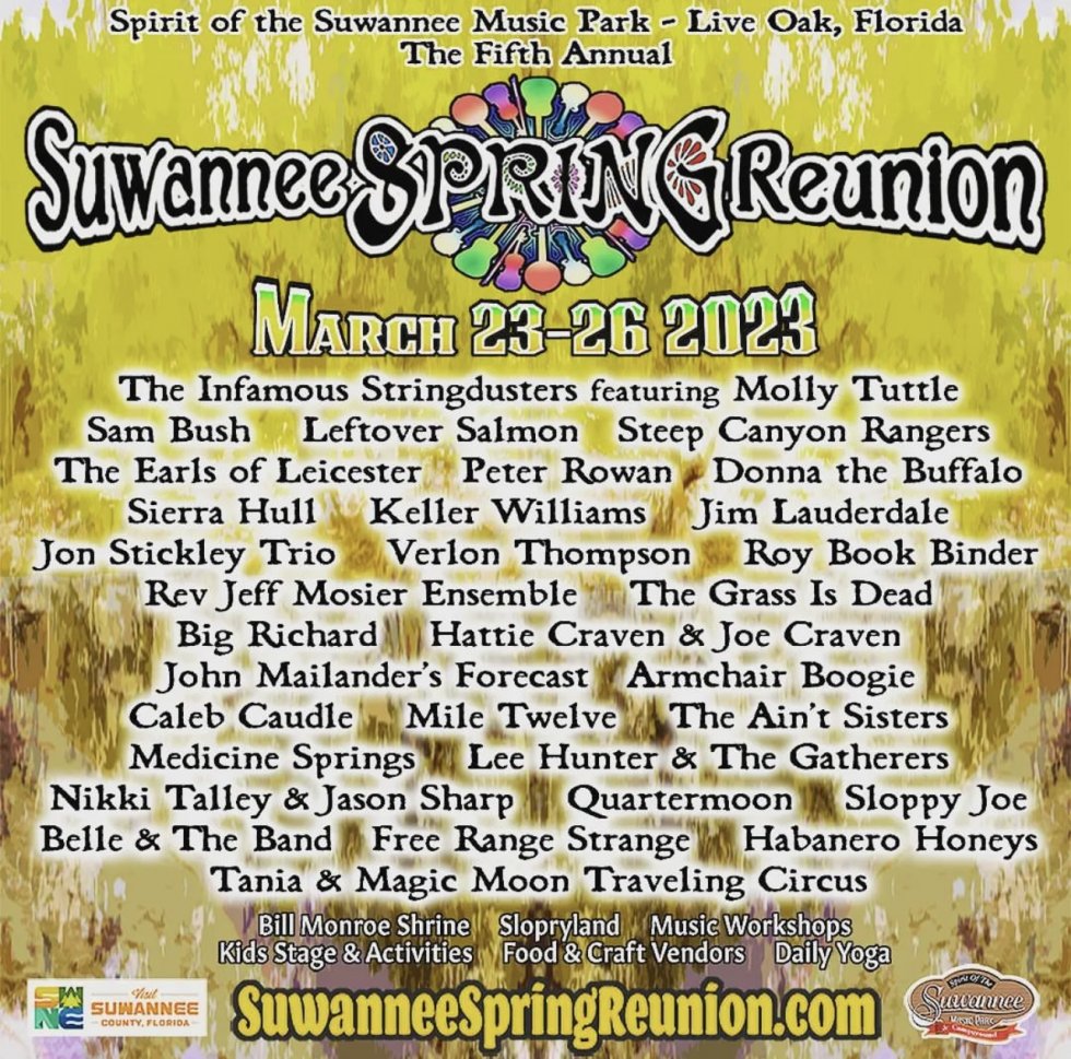 Suwannee Spring Reunion 2023 Guide To Hotels & Things To Do