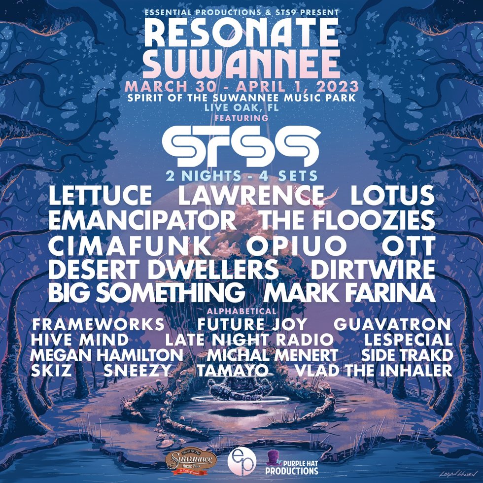 Resonate Suwannee lineup poster
