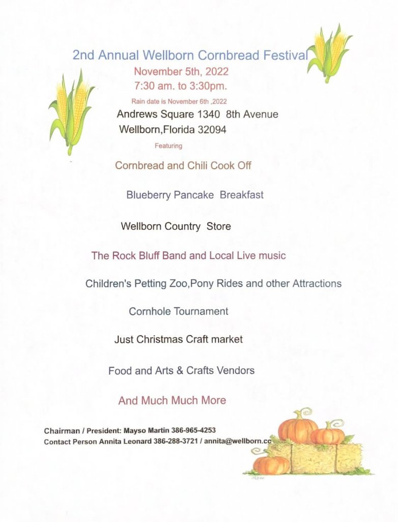 Cornbread Festival Visit Suwannee